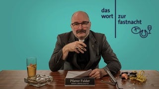 Pfarrer Fulder spricht "Das Wort zur Fastnacht"