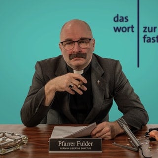 Pfarrer Fulder spricht "Das Wort zur Fastnacht"