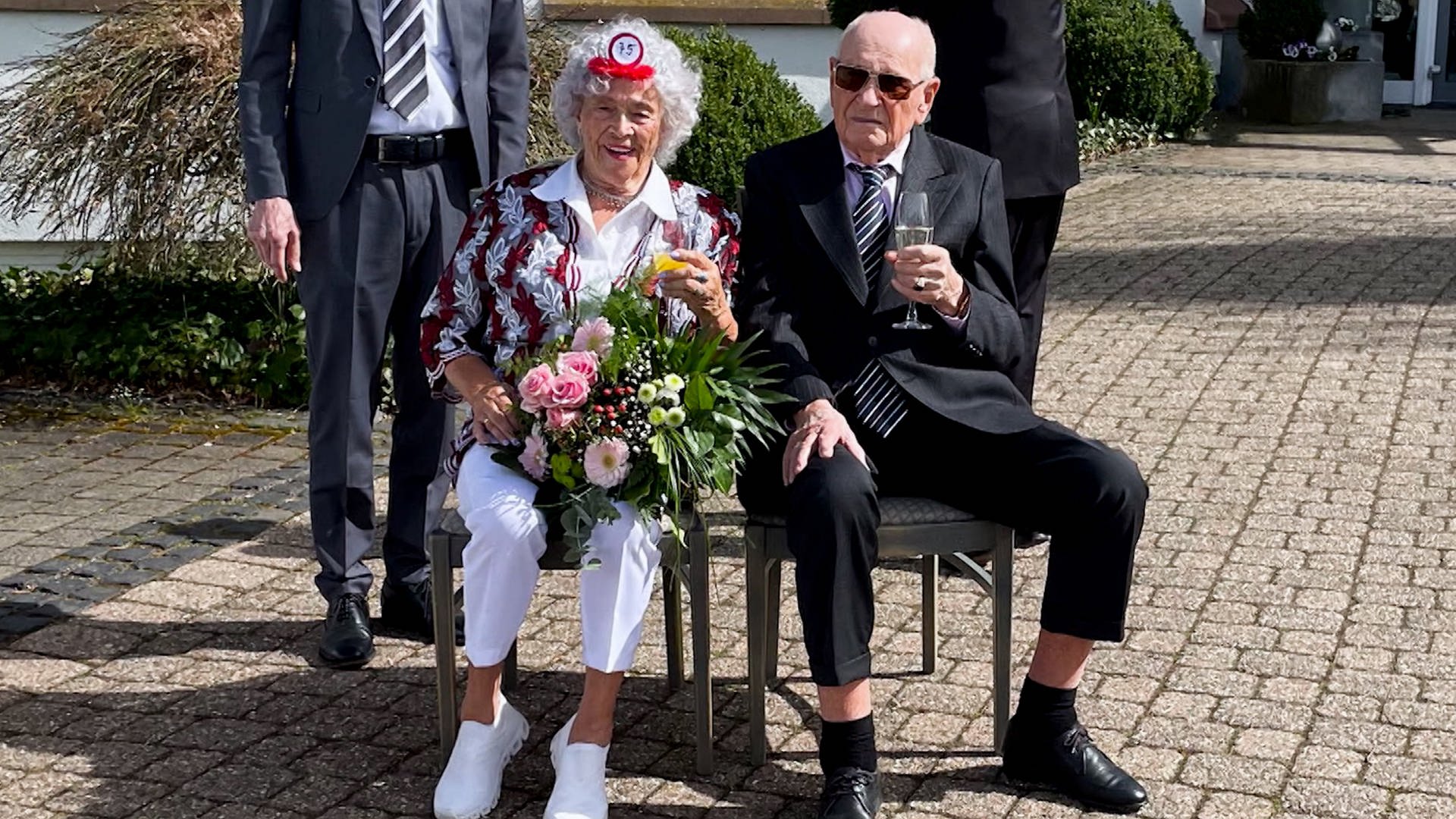 Kronjuwelenhochzeit: Sofie und Anton feiern 75 Jahre Ehe