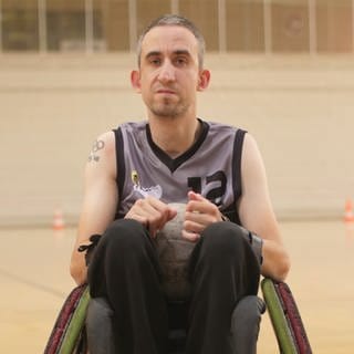 Rollstuhlrugby-Spieler Wolfgang Schmitt aus Koblenz