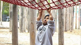 Parkour Sportler aus Mainz: Für Ihab Yassin ist seine Körpergröße kein Hindernis