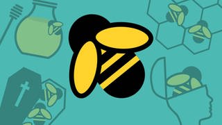 Montage zum Thema Bienen