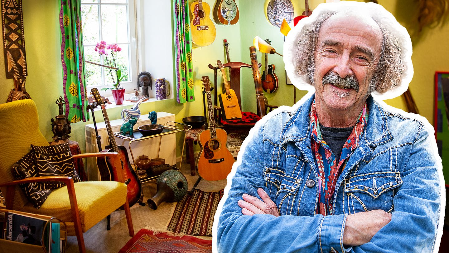 Der Musiker und Weltenbummler Yannick Monot lebt seit 38 Jahren in einem historischen Bergbau-Haus im Westerwald.