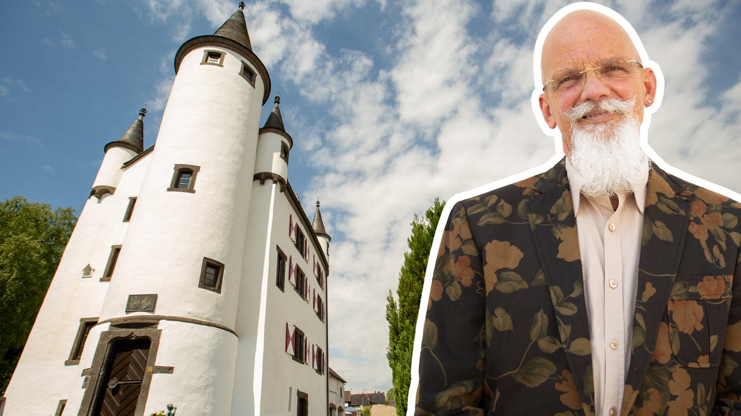 Hans-Günter Hoffmann von Guretzky-Cornitz hat sich mit viel Arbeit seinen Lebenstraum erfüllt und ist nun Burgherr auf Burg Dreis.
