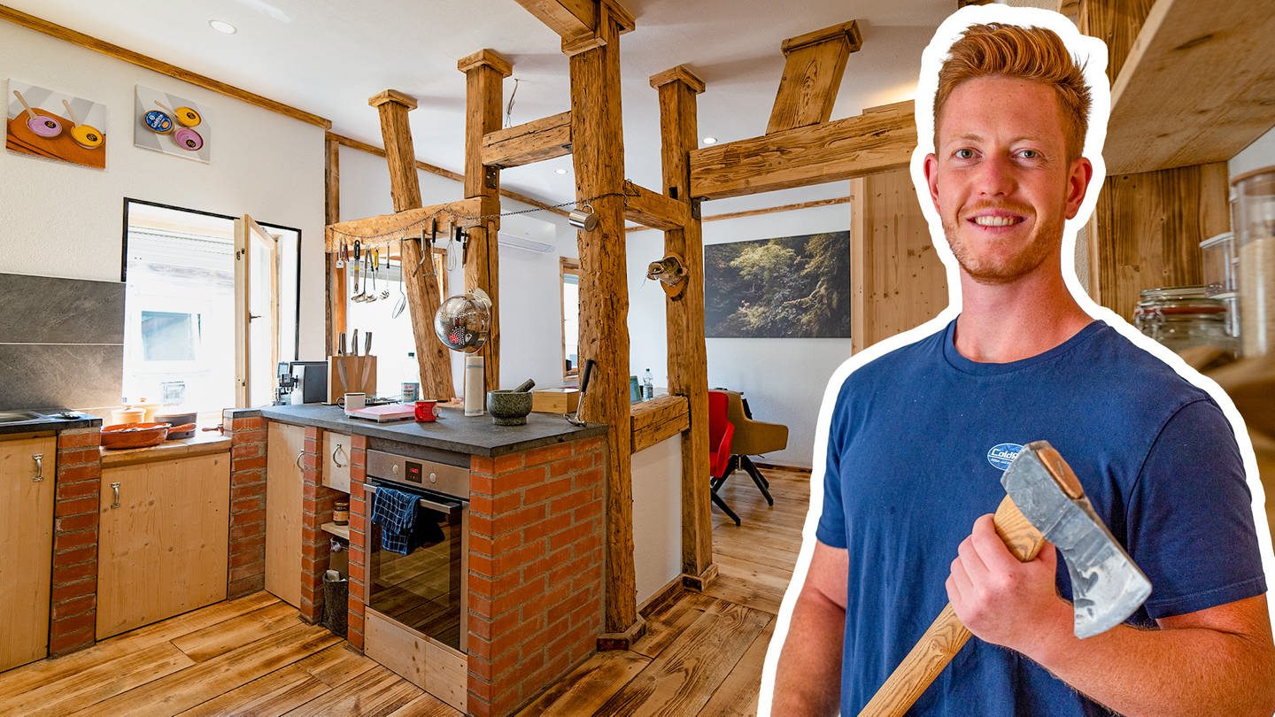 Eyke hat ein sanierungsbedürftiges Haus gekauft und gemeinsam mit seinen Handwerker-Freunden zwei Jahre lang renoviert.