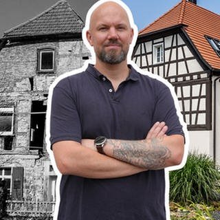 Christoph hat eine 500 Jahre alte Ruine gekauft und sie zum Traumhaus umgebautChristoph hat eine 500 Jahre alte Ruine gekauft und sie zum Traumhaus umgebaut.