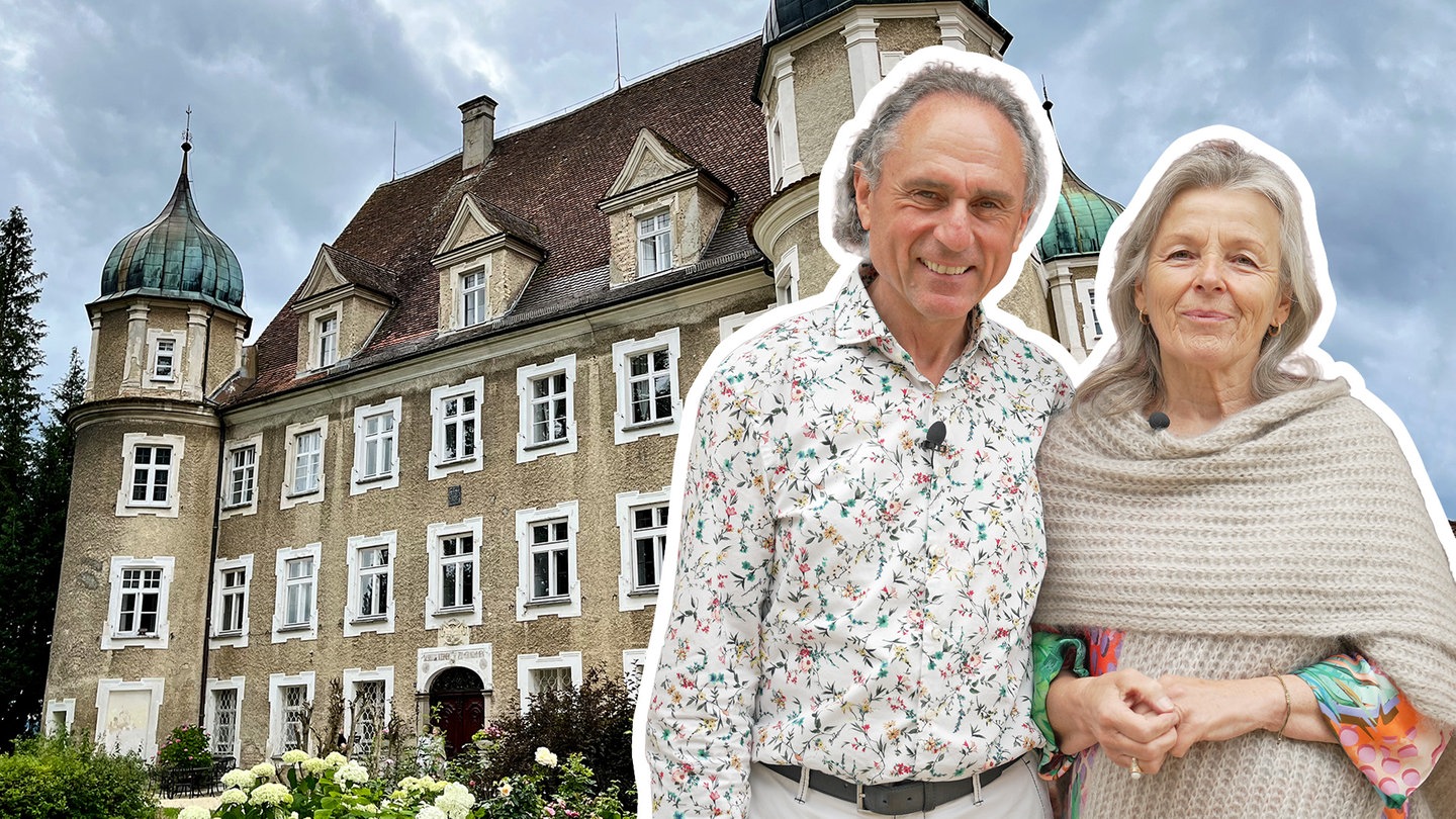 Egon und Heidrun wohnen im sanierten Schloss Hürbel