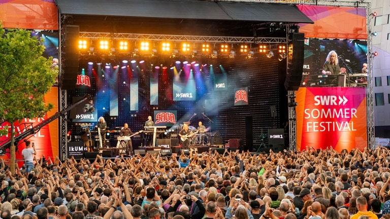 Die Highlights vom SWR1 Open Air mit SAGA auf der SWR Sommerfestival in Ingelheim.