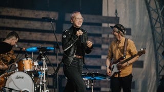 Stefanie Heinzmann Konzert auf dem SWR Sommerfestival auf dem Schlossplatz in Stuttgart