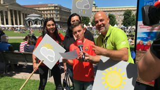 Die Wetterreporter auf dem SWR Sommerfestival