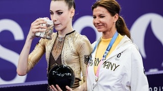 Yuliya Raskina (re.) und Darja Verfolomeev 