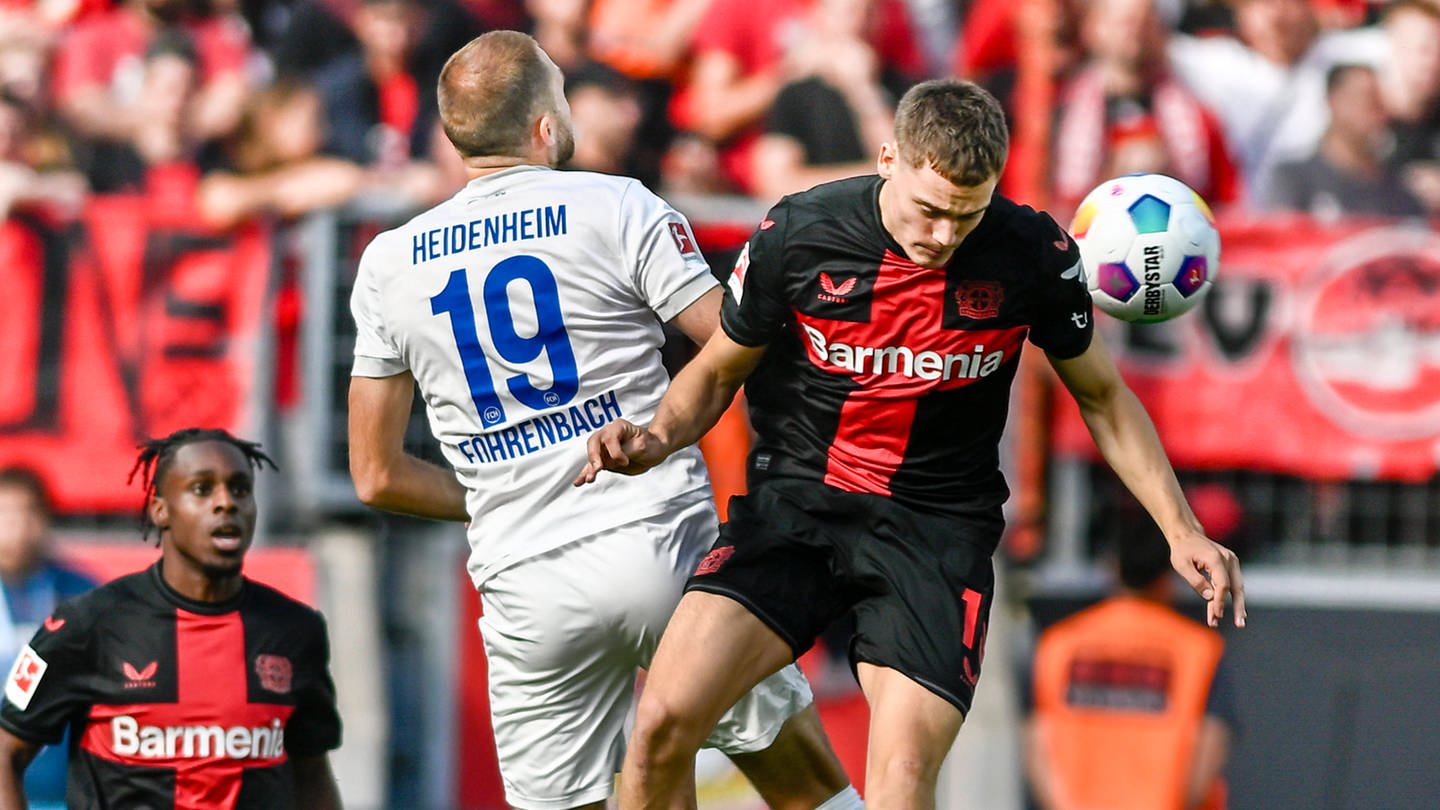 Der 1.FC Heidenheim empfängt Bayer Leverkusen
