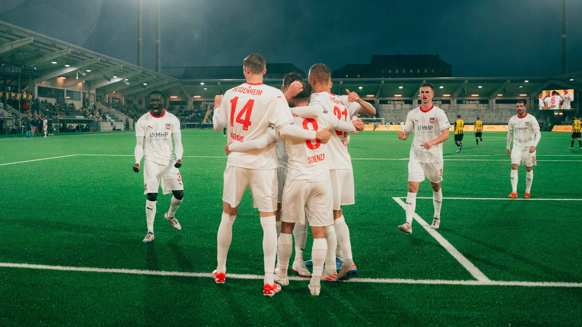 Sieg mit T&auml;nzchen: Heidenheim zwischen Europa-Euphorie und Bundesliga-Start