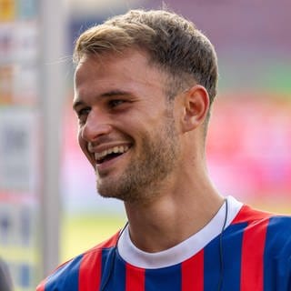 Strahlemann Leo Scienza vom 1.FC Heidenheim