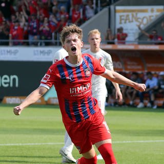 Fußballprofi Paul Wanner vom 1. FC Heidenheim