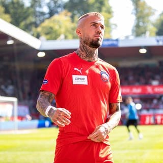 Niklas Dorsch vom 1. FC Heidenheim