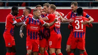 1. FC Heidenheim gegen Olimpija Ljubljana in der Conference League