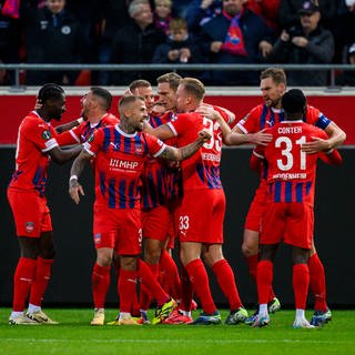 1. FC Heidenheim gegen Olimpija Ljubljana in der Conference League