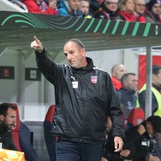 Frank Schmidt vom 1. FC Heidenheim