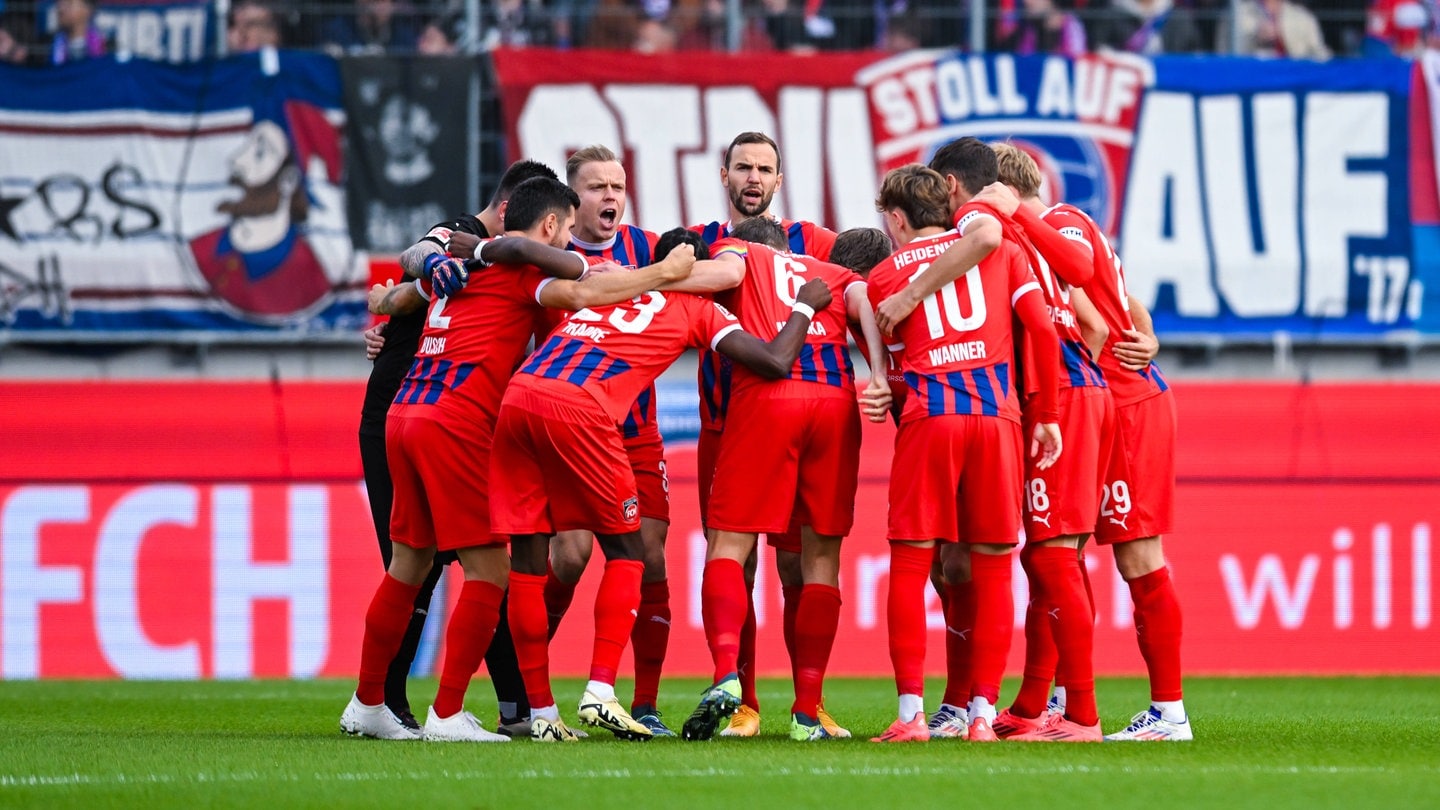 Der 1. FC Heidenheim gegen Leipzig