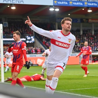 1. FC Heidenheim gegen VfB Stuttgart