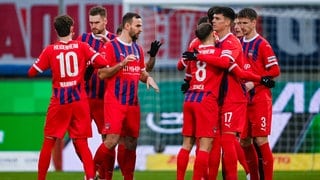 Der 1.FC Heidenheim kämpft um den Klassenerhalt in der Bundesliga