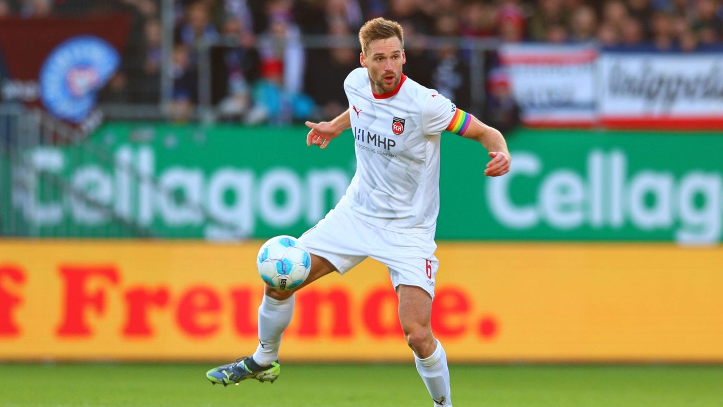 Patrick Mainka vom 1. FC Heidenheim