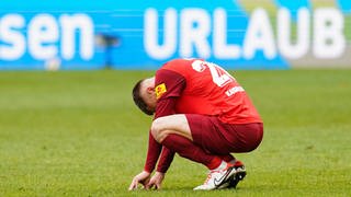 Kaiserslauterns Filip Kaloc ist nach der Heimpleite gegen Düsseldorf enttäuscht
