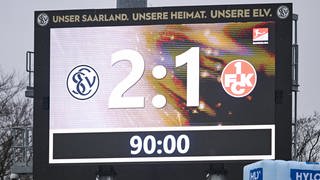Abstiegsangst nach weiterer Niederlage - der 1. FC Kaiserslautern bleibt nach dem 1:2 in Elversberg im Tabellenkeller