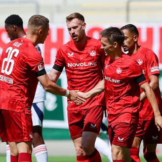 Spieler des 1. FC Kaiserslautern während der Sommervorbereitung auf die Saison 20242025