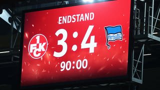 Nach großem Spektakel kassierte der 1. FC Kaiserslautern gegen Hertha BSC die erste Saisonniederlage