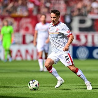 Philipp Klement beim Erstrundensieg des FCK im DFB Pokal in Ingolstadt 