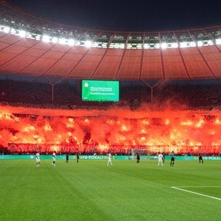 FCK-Fans beim DFB-Pokalfinale in Berlin 2024