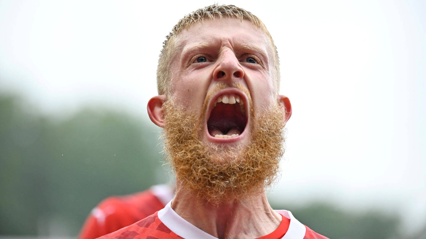 Jan-Niklas Beste vom 1. FC Heidenheim