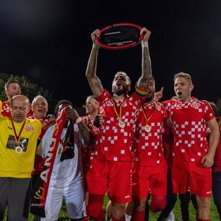 Die Amputierten-Fußballer vom 1. FSV Mainz 05 sind Deutscher Meister 2024