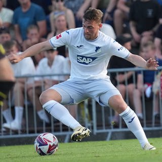 Jacob Bruun Larsen (Hoffenheim) im Test gegen Norwich City