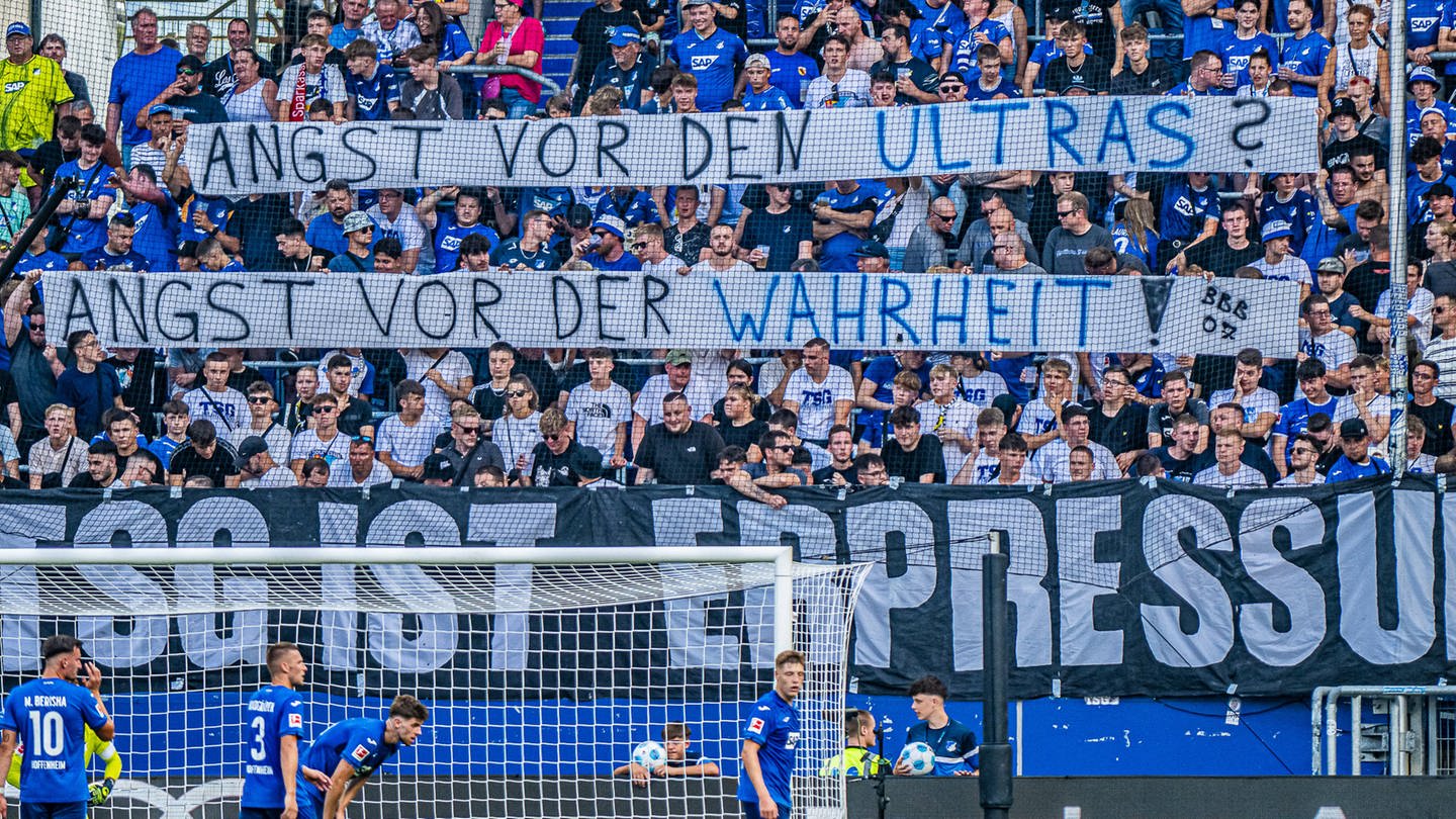 Konfrontation in Hoffenheim: Fans gegen Verein