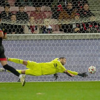 Oliver Baumann hat die TSG Hoffenheim gegen FC Midtjylland im Spiel gehalten.