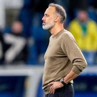 Hoffenheim-Trainer Pellegrino Matarazzo nach dem 3:4 gegen Bremen. 