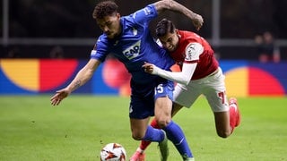 Hoffenheim in der Europa League gegen Sporting Braga.