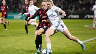 Lisanne Graewe, Eintracht Frankfurt, gegen Annie Karich, SC Freiburg