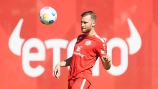 Kapitän Silvan Widmer im Training beim 1. FSV Mainz 05