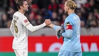 Stefan Bell und Robin Zentner von Mainz 05