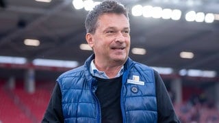 Mainz-Sportvorstand Christian Heidel im Stadion