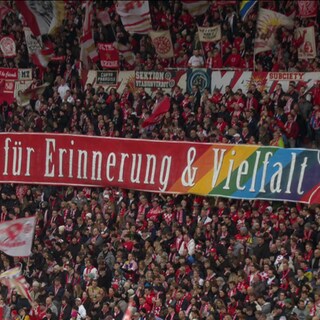 Fußball Erinnerungstag Befreiung KZ Auschwitz - Serge Salomon, Enkel des Gründers von Mainz 05