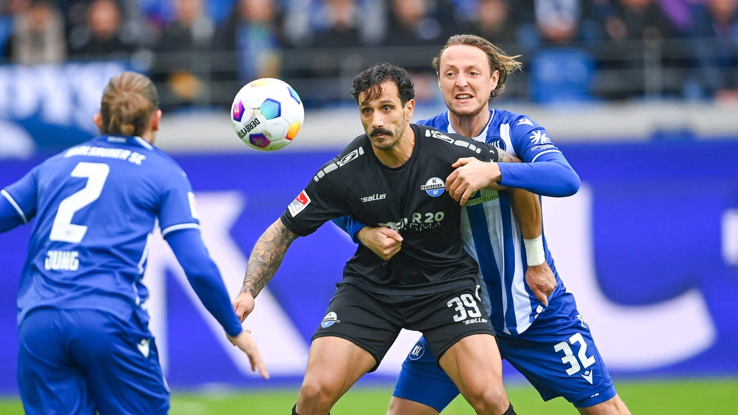 KSC gegen SC Paderborn
