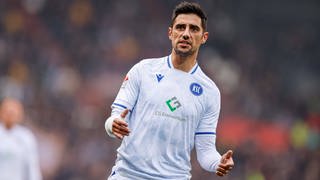 Lars Stindl (Karlsruher SC) jubelt