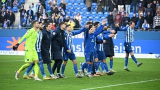 Die Mannschaft des Karlsruher SC.