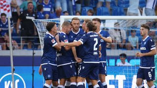 Großer Jubel beim Karlsruher SC