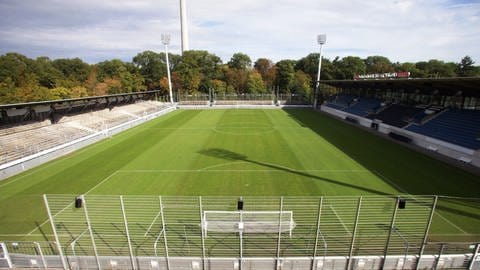 Das Gazi Stadion auf der Waldau.